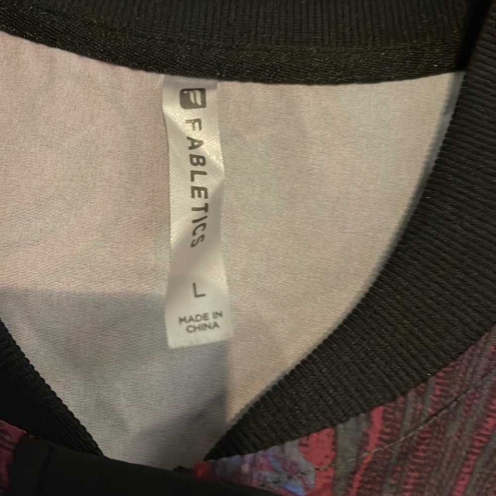 Fabletics Women's Ithaca Bomber Jacket L - Picture 3 of 5